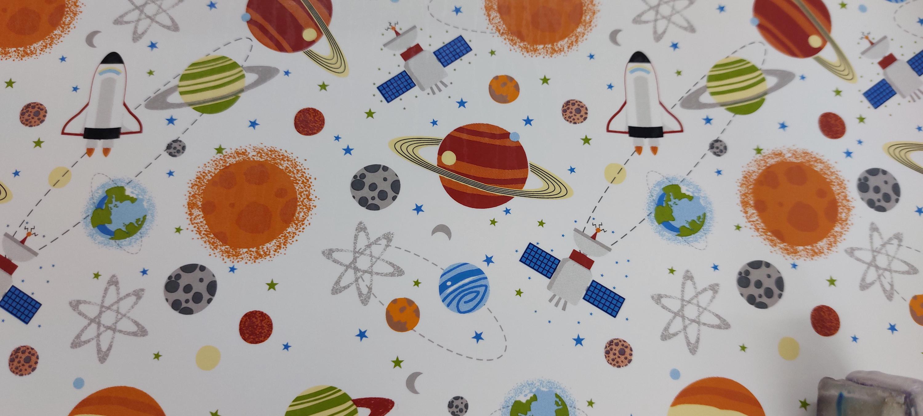 Rockets, Planets, Cosmos Decal
