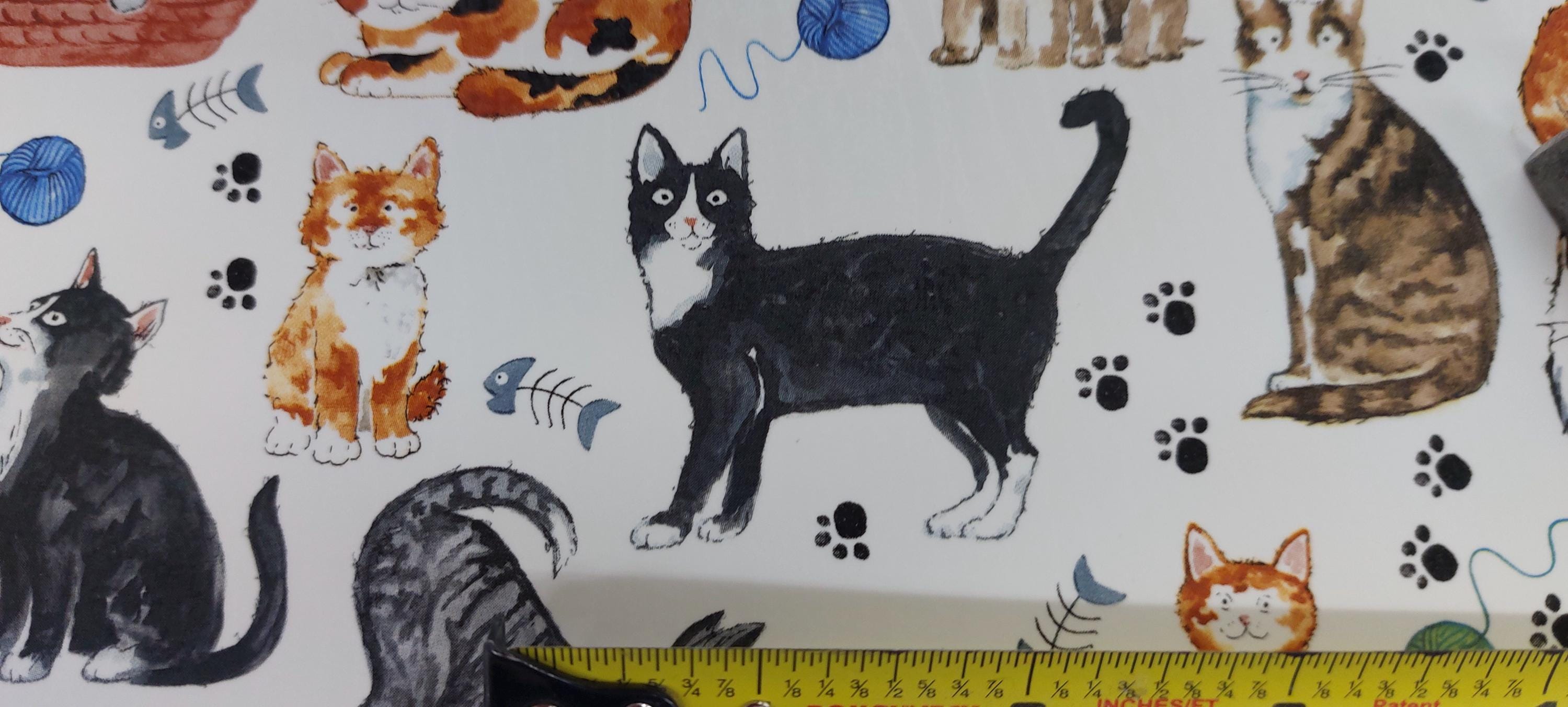 Cat decals for Glass Fusing and Ceramics