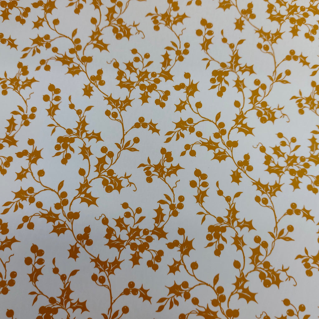 Decals - Gold Holly