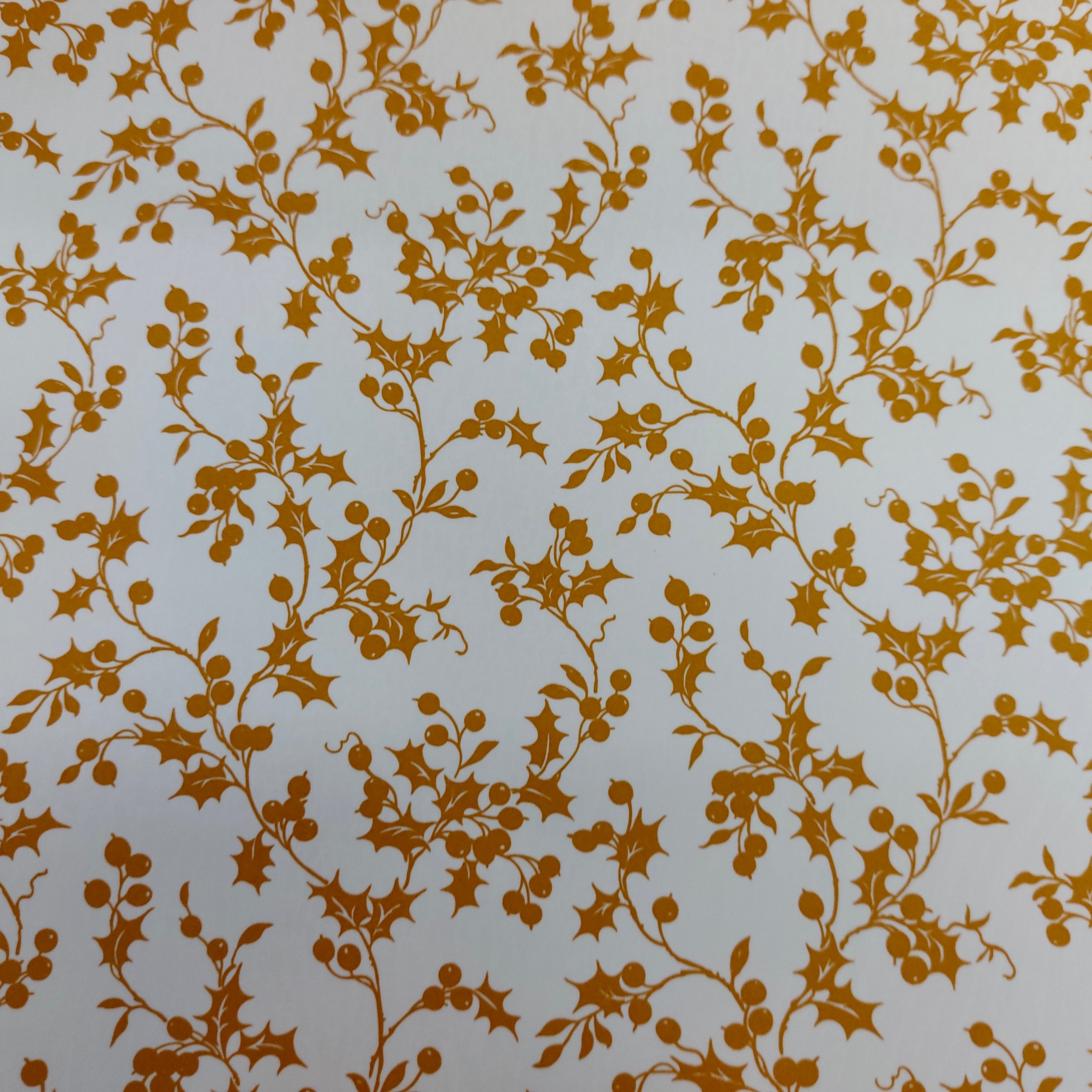 Decals - Gold Holly