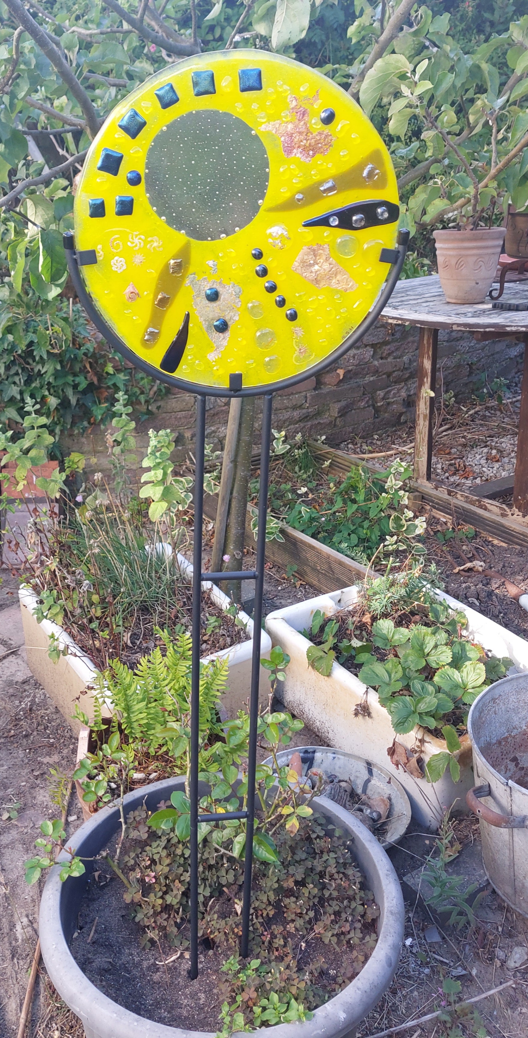 Sunburst Garden Sculpture