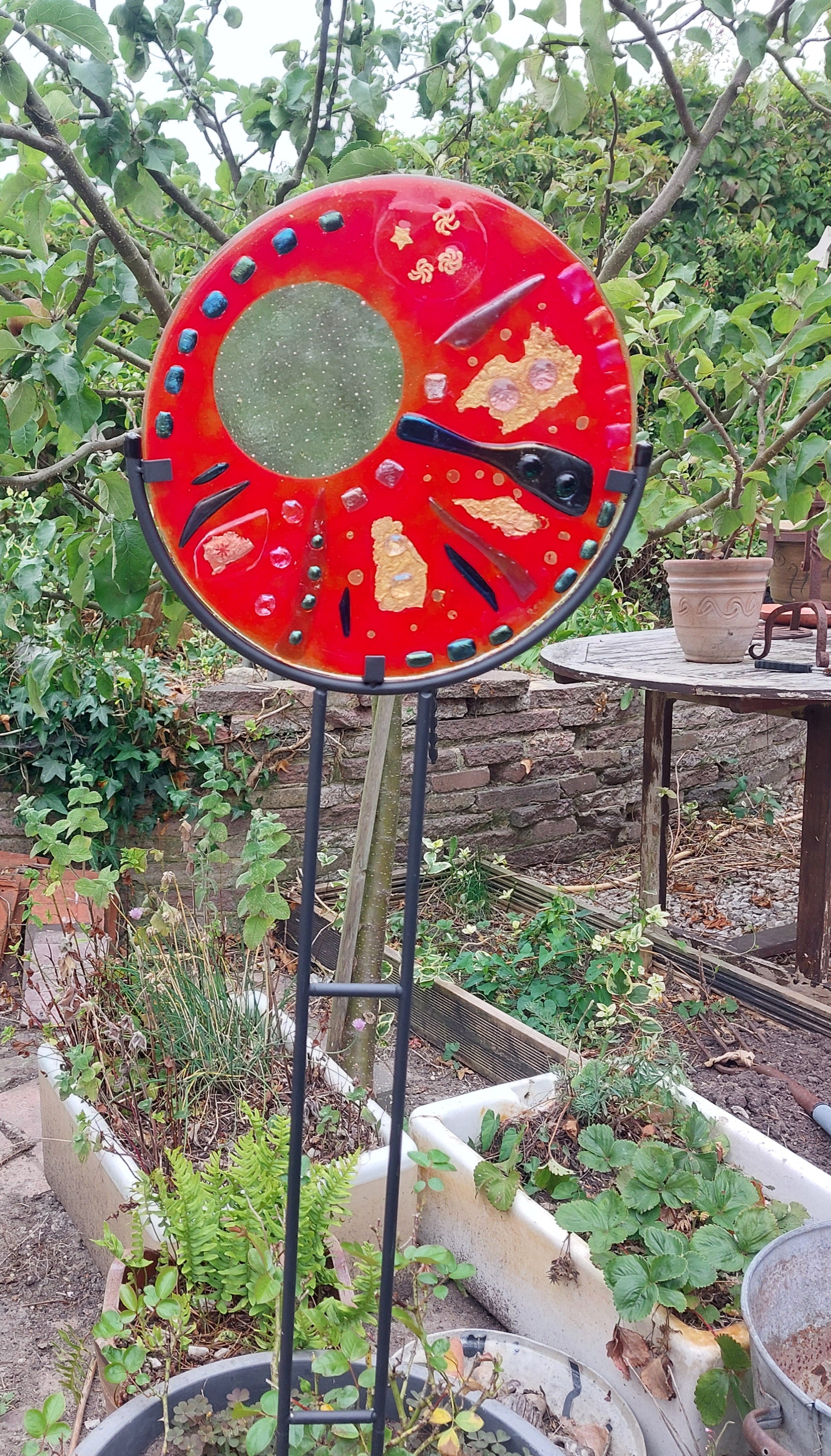Sunburst Garden Sculpture