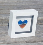 Framed Heart - Beach and Sea