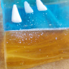 Trinklet dish, with yaught design