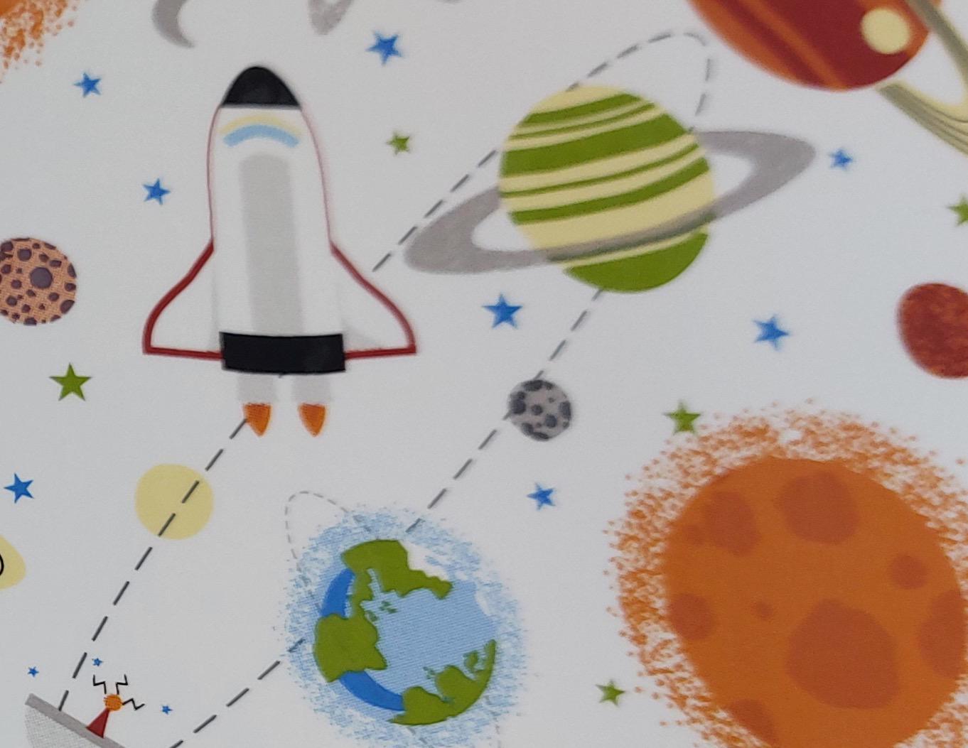Rockets, Planets, Cosmos Decal