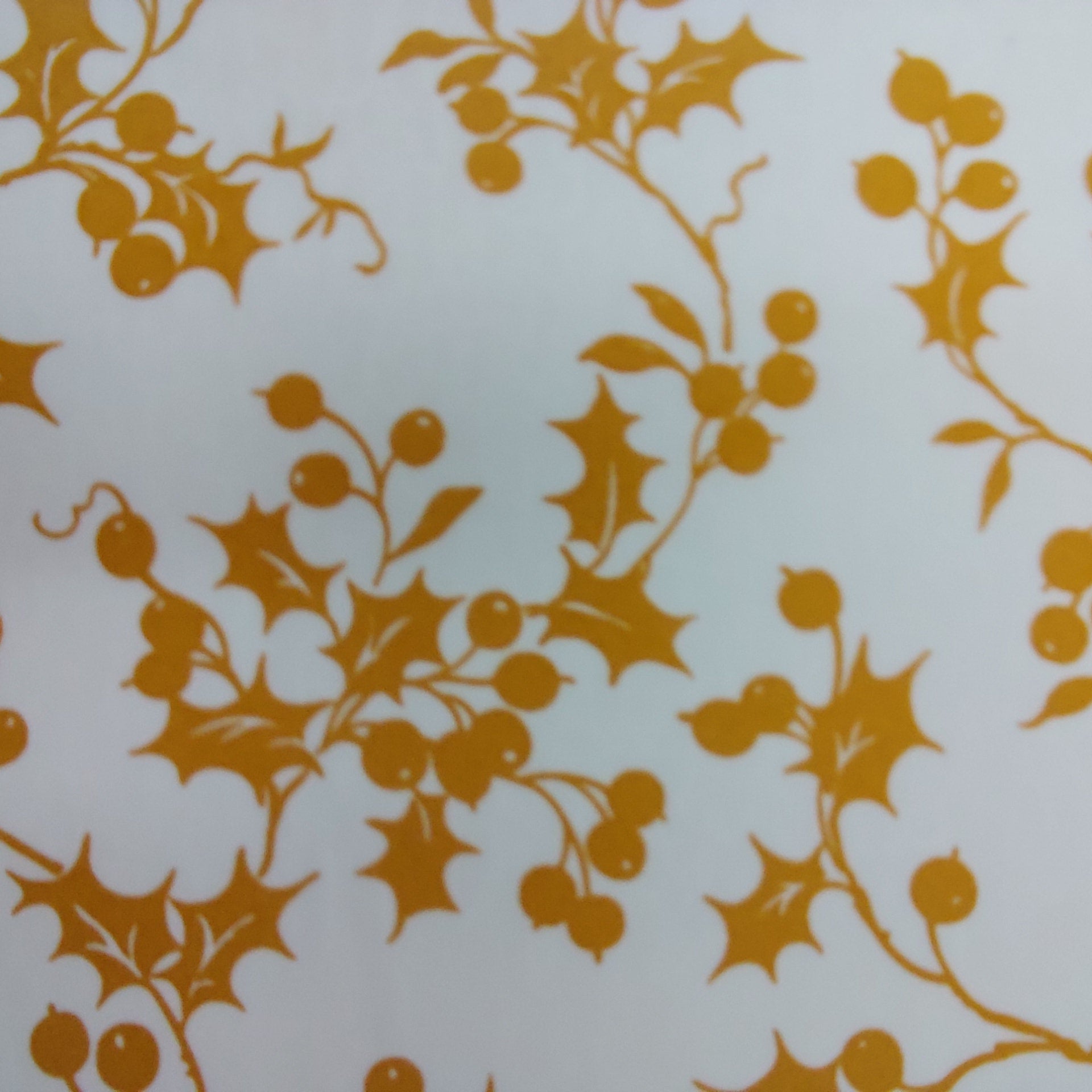 Decals - Gold Holly