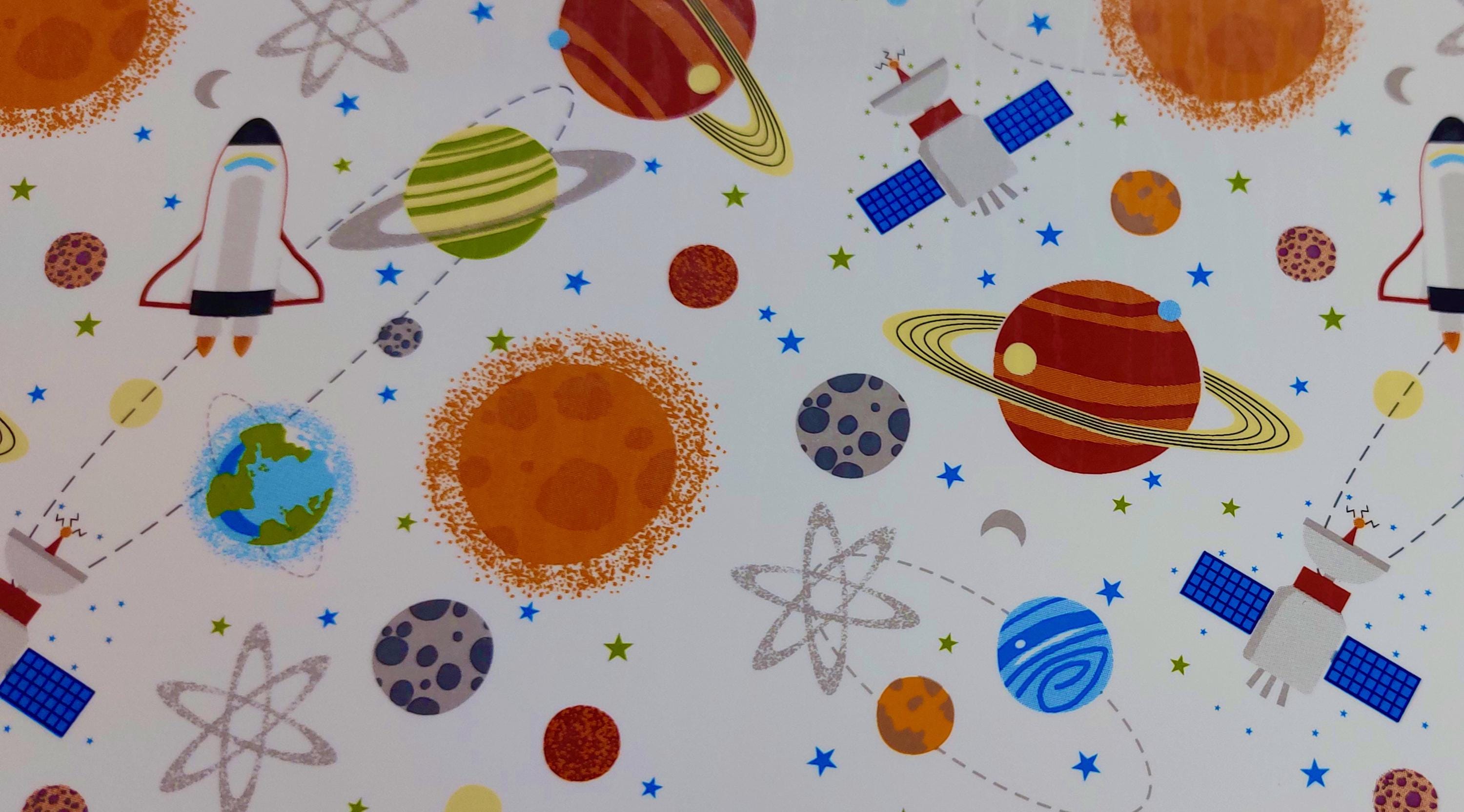 Rockets, Planets, Cosmos Decal