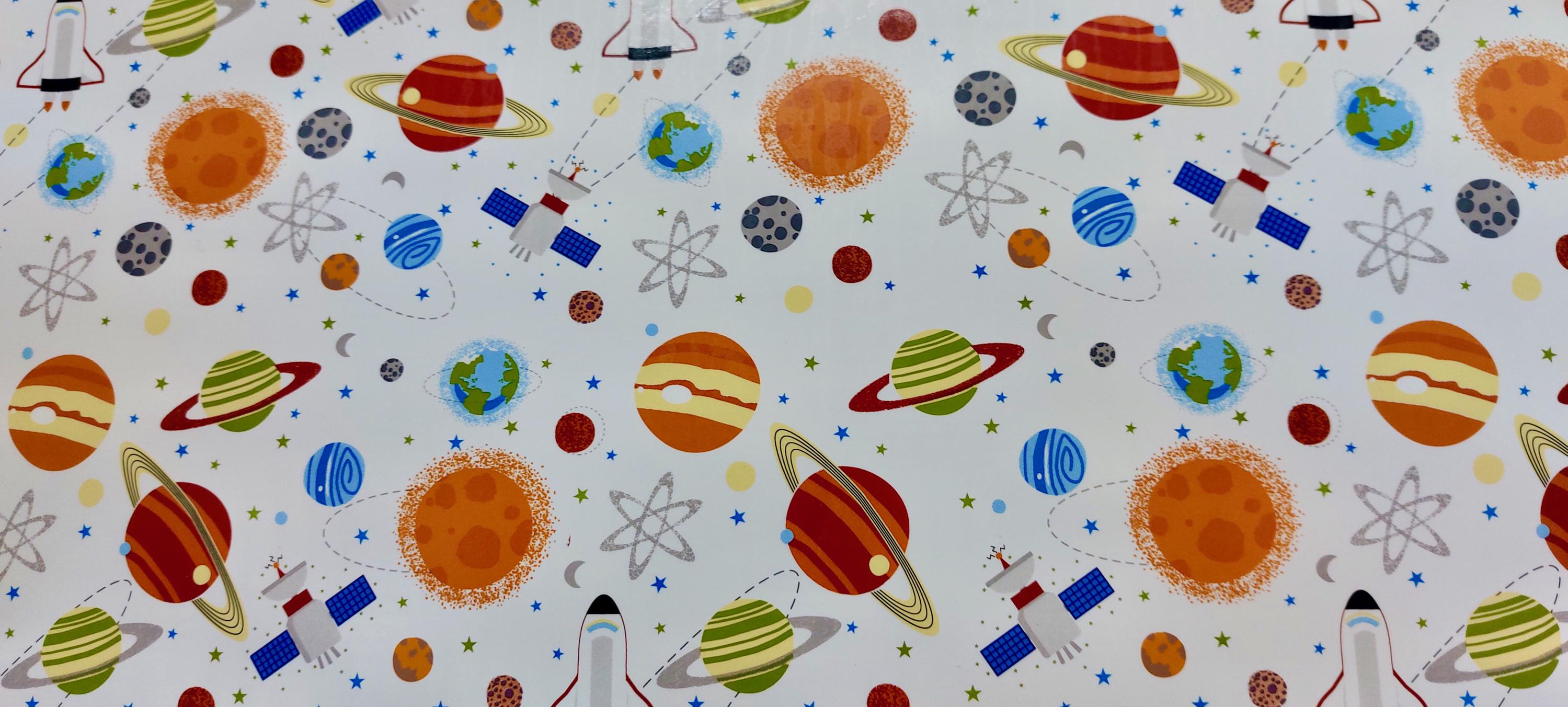 Rockets, Planets, Cosmos Decal
